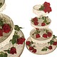 Festliche Etagere aus Glas