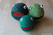 Gefilzter Frosch