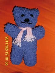 Teddy stricken