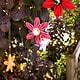 Kanzashi – Weihnachtsschmuck