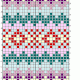 Vierzigerjahre-Pulli mit Fair-Isle-Kragen