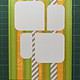 Einfache Karte mit Masking Tape