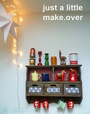 a little shelf make.over...