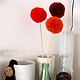 Häkel-Vasen mit Pomponblumen