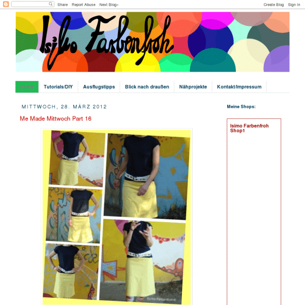 Screensho  isimo-farbenfroh.blogspot.de