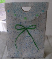 Geschenktasche aus Tapete