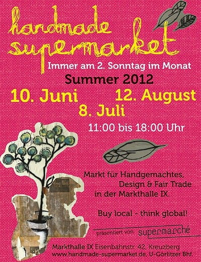 handmade supermarket im Juni