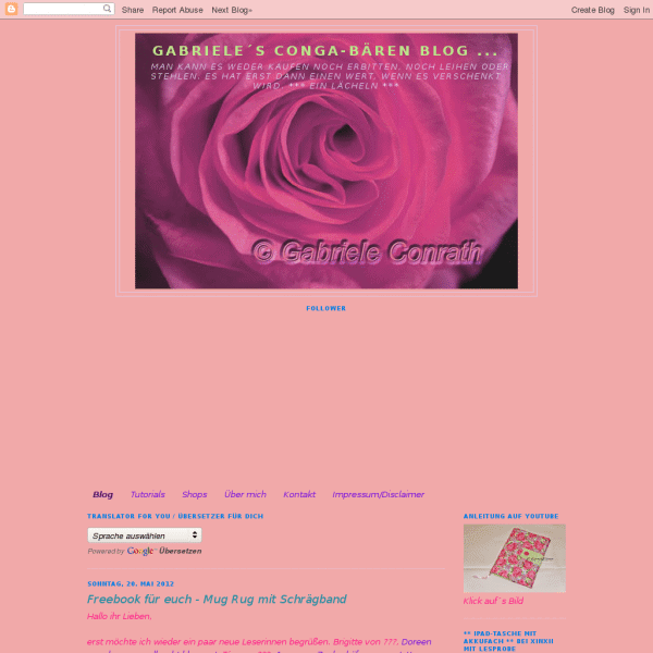 Screensho  conga-baeren.blogspot.de