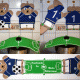 Topflappen + Topfhandschuh "Teddy Fußball"