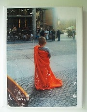 Foto auf Leinwand.