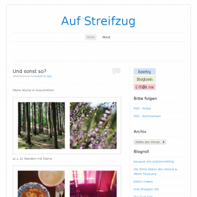 Auf Streifzug