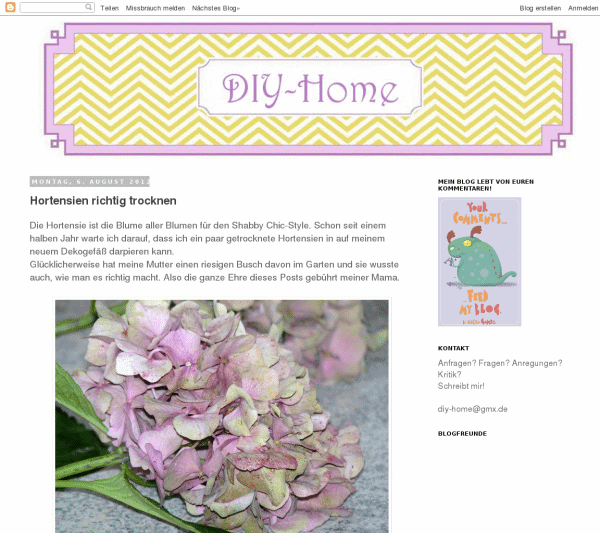 Screensho  doityourself-home.blogspot.de/