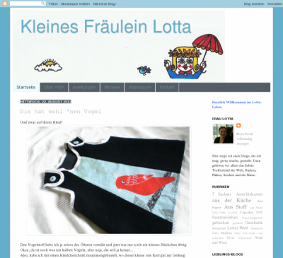 Kleines Fräulein Lotta