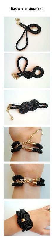 Armband aus einem Gürtel (H&M-Hacking) 