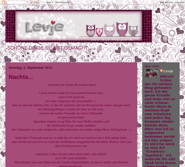 Screensho  levje.blogspot.de/