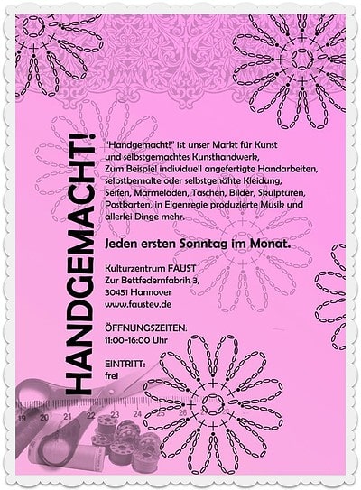 Handgemacht in Hannover