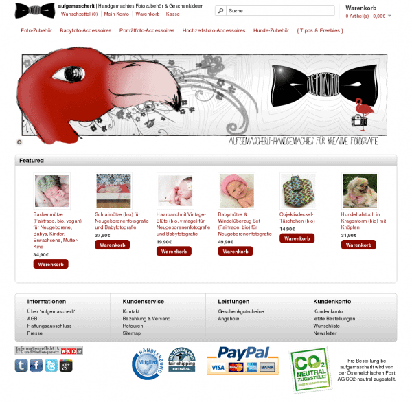 Screenshot  www.aufgemascherlt.com