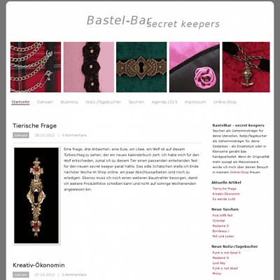 Bastel-Bar - secret keepers