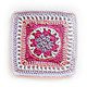Häkelanleitung für Granny Square Sternblüte