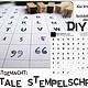 {DIY} Stempel-Schriftart selber machen!