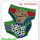 Bunte Schlüppis für kleine Männer aus Jerseyresten