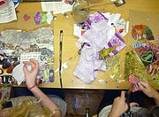 Collage und Farbige Zeichnung – Workshop am 27. Januar 2013