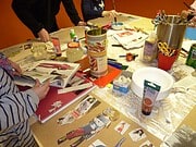 Osterkunstschule in der Kreativ-Werkstatt Troisdorf