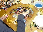 Collage und Farbige Zeichnung – Workshop am 24. Februar 2013