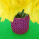 DIY Häkel-Vase --- Würstchendosen Upcycling