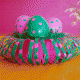 DIY Osternest aus Toilettenpapierrollen
