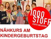 Kindernähkurs als Geburtstagsparty