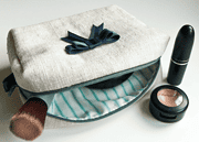 Kosmetiktasche nähen + Schnittmuster Download ♥ 