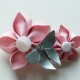 Blüten aus Seide falten: Kanzashi