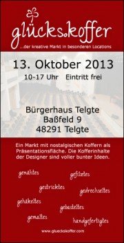 2. Koffermarkt (...der kreative Markt) Telgte