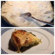 Spinat-Schafskäse-Yufka-Pastete