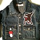 Jeansjacke für kleine Waldfeen Jeansjacke für kleine Waldfeen