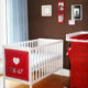  IKEA SUNDVIK Babybett mit Namens-Dekoration verschönern