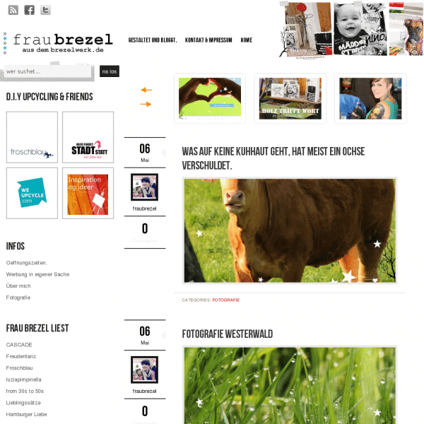 Screenshot  www.brezelwerk.de