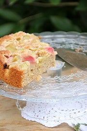 Himmlischer Rhabarberkuchen