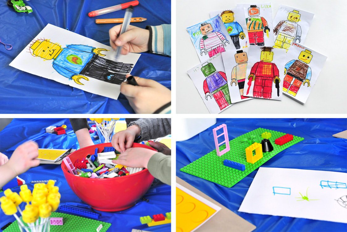 Lego Geburtstagsparty + Freebies - Handmade Kultur