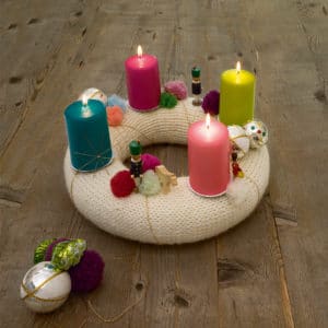 Adventskranz selber machen (Freebie)