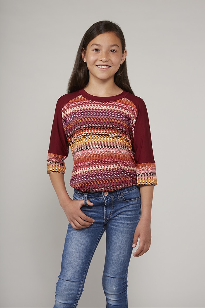 Kinder Easy Peasy Shirt Rosa (mit Schnittmuster) – Bild 7