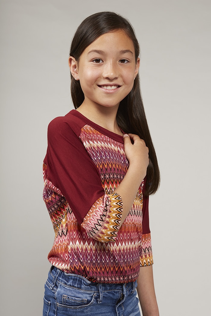 Kinder Easy Peasy Shirt Rosa (mit Schnittmuster) – Bild 11
