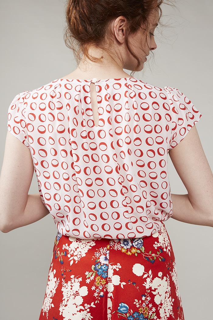 Bluse Evelyn (mit Schnittmuster und Videoanleitung) – Bild 8