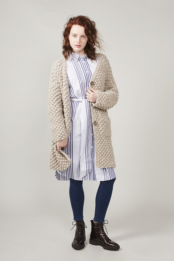 Strickmantel Faye – Bild 2