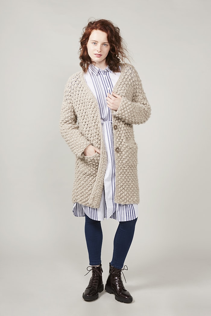 Strickmantel Faye – Bild 3