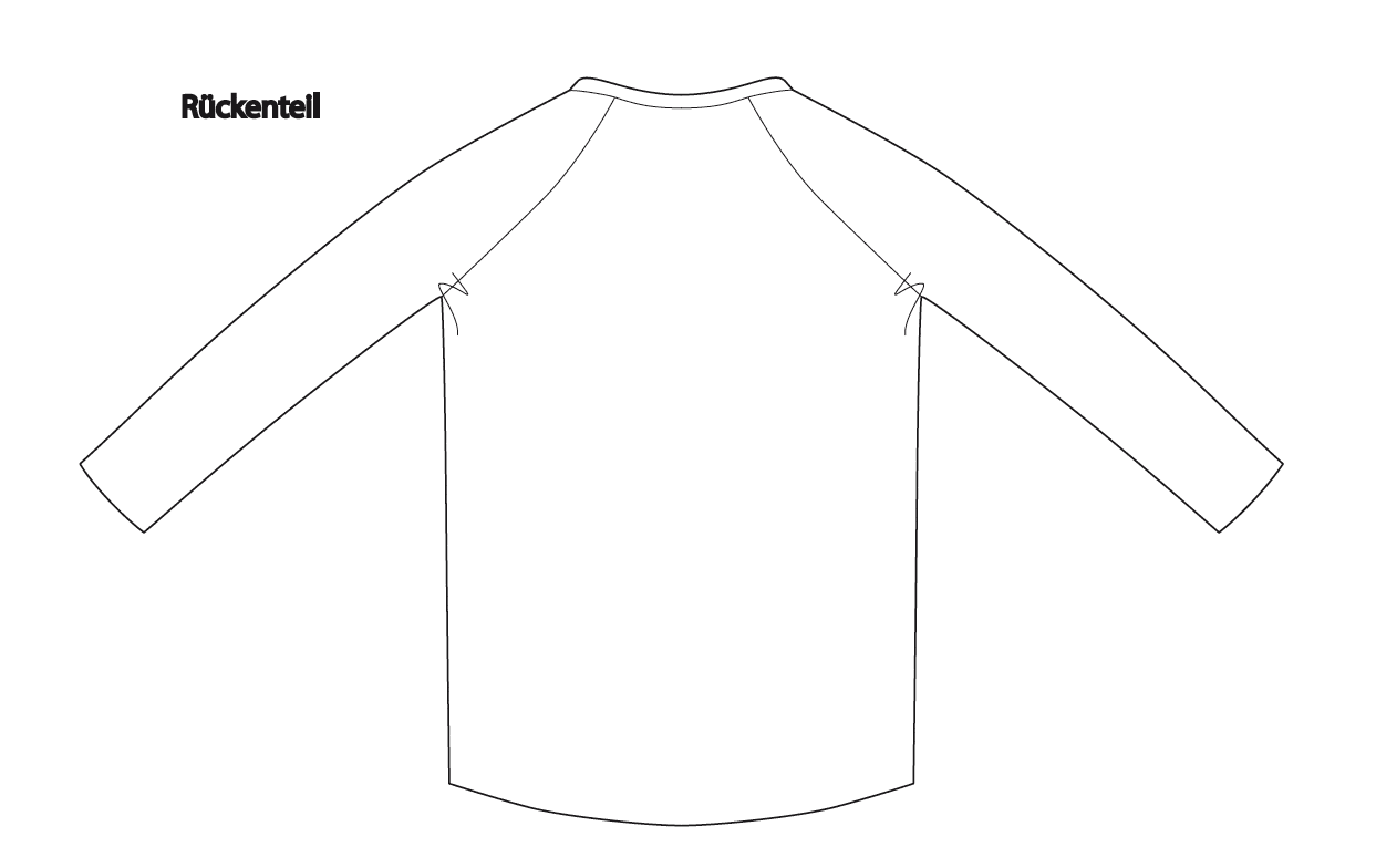 Oversize Yoga Shirt Antje (mit Schnittmuster) – Bild 3