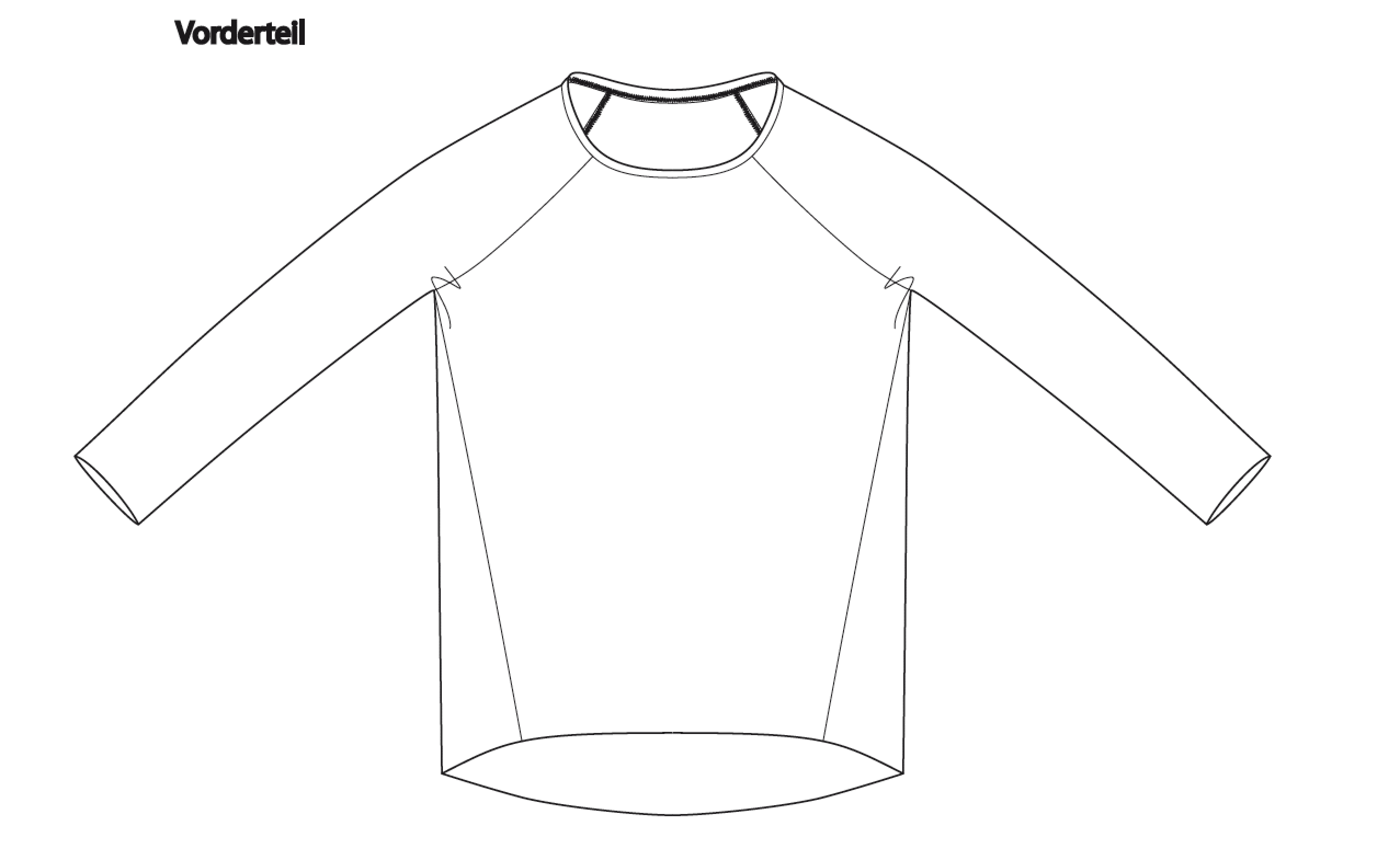Oversize Yoga Shirt Antje (mit Schnittmuster) – Bild 2
