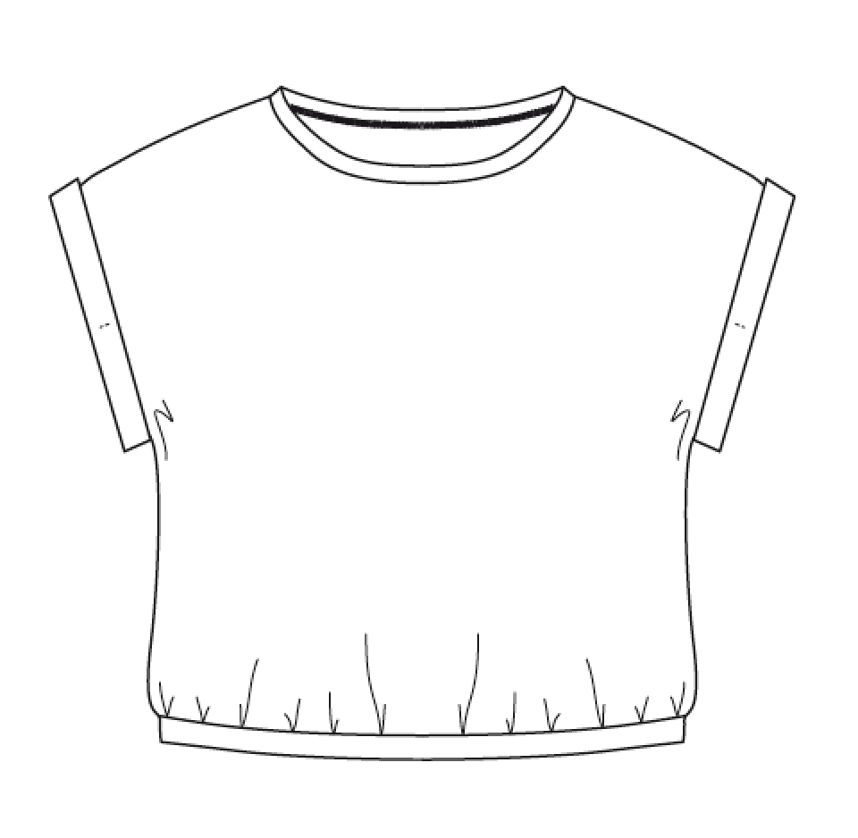 Kurzarm-Shirt Imke (mit Schnittmuster) – Bild 6