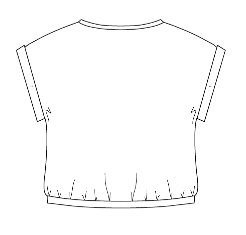 Kurzarm-Shirt Imke (mit Schnittmuster) – Bild 7